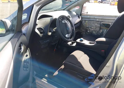 2017 Nissan Leaf S z USA, uszkodzony, nr VIN 1N4BZ0CP1HC300038